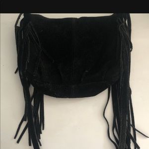 Fringe purse